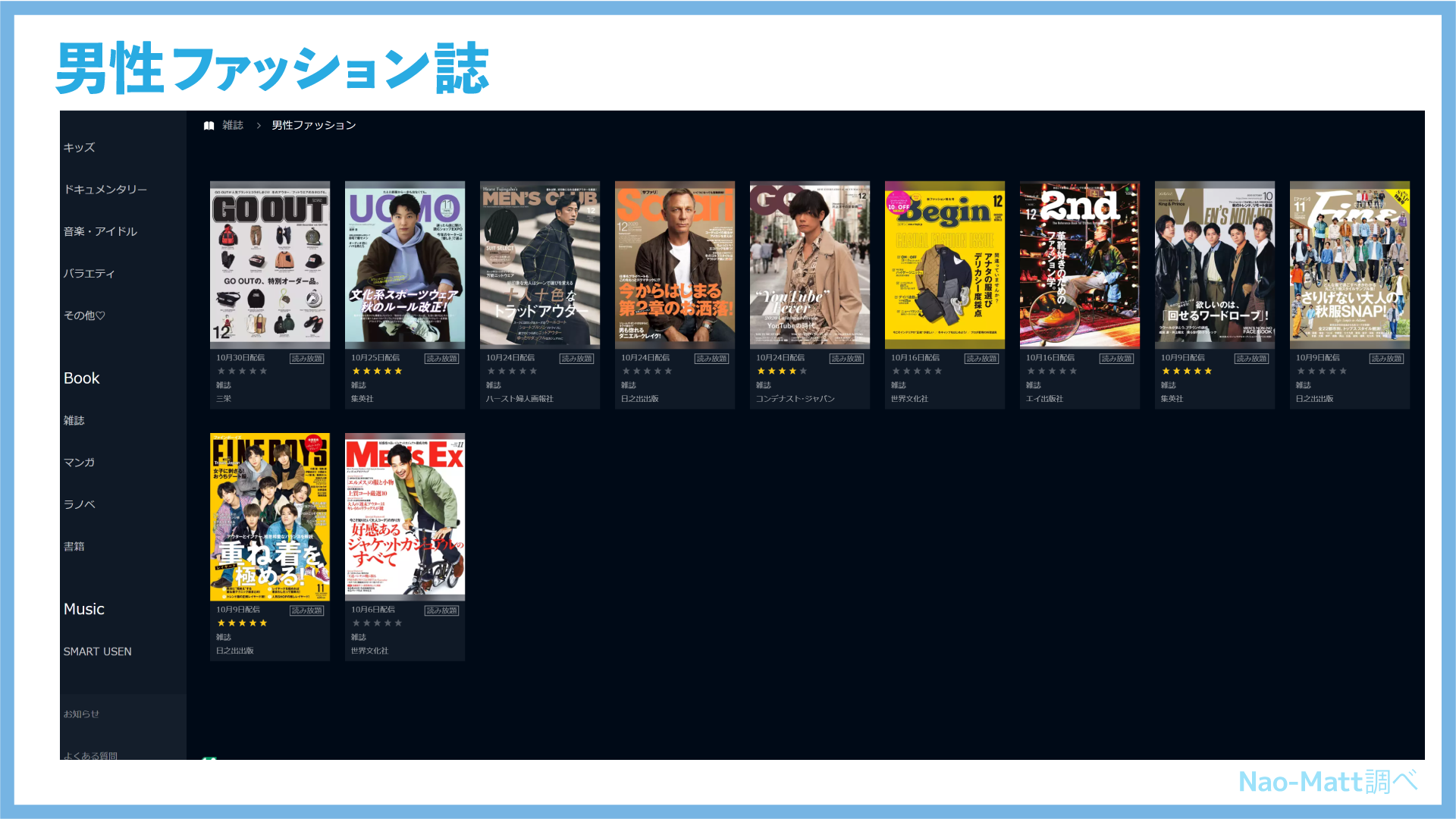 電子書籍で漫画を読むならu Nextとkindleどっちが幸せになれる Nao Matt Blog