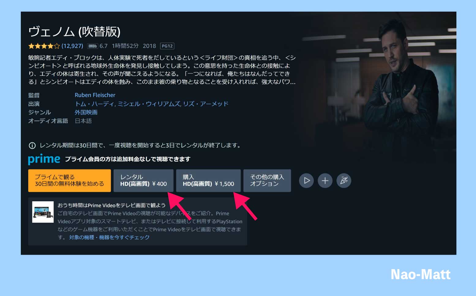 プライム会員じゃないのにプライムビデオが見れる？